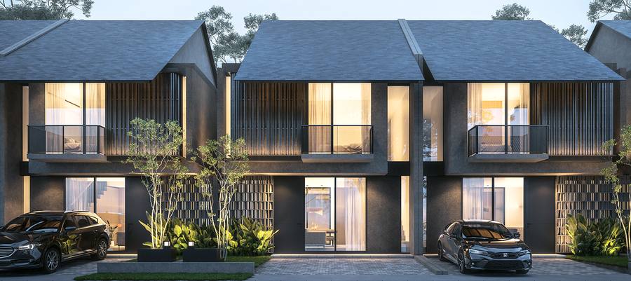 Rumah Hampton 7x15,5 The South Central Park Juanda