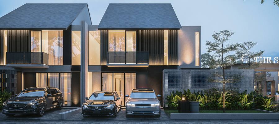 Rumah Richmond 12x18 The South Central Park Juanda