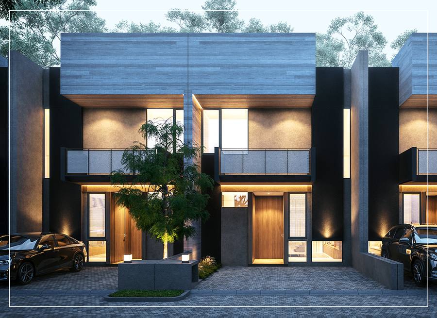 Rumah Eden 6x15 Central Park MERR Tahap 4 siap huni