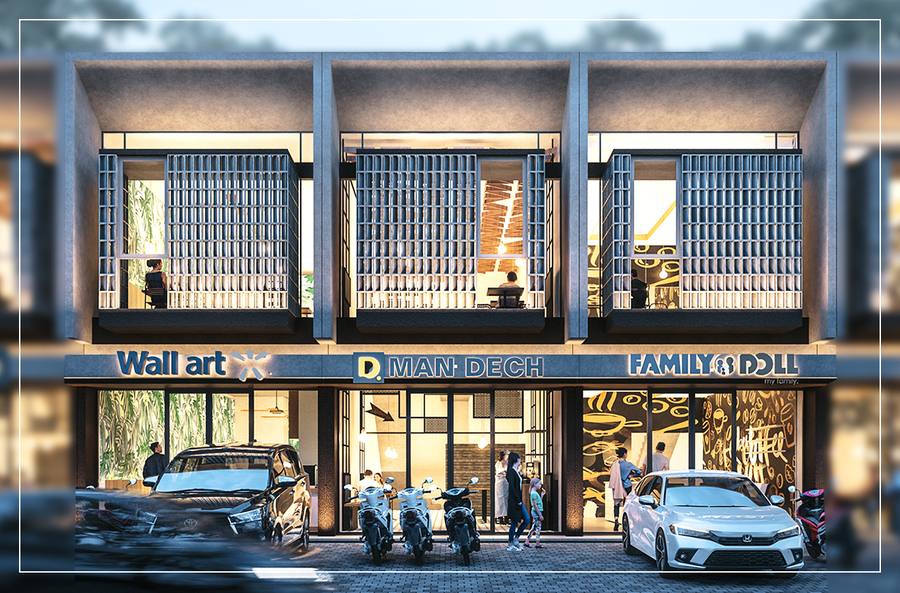 Shophouse ruko 4,67x15 Central Park MERR Tahap 4