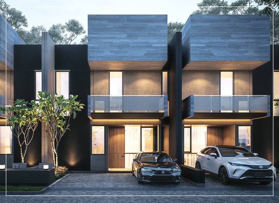 Rumah Zenith 7x15 Central Park MERR Tahap 4 siap huni