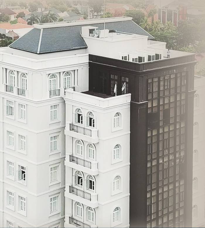 Gedung proyek PT Griyo Mapan Santoso, developer Central Park MERR Surabaya