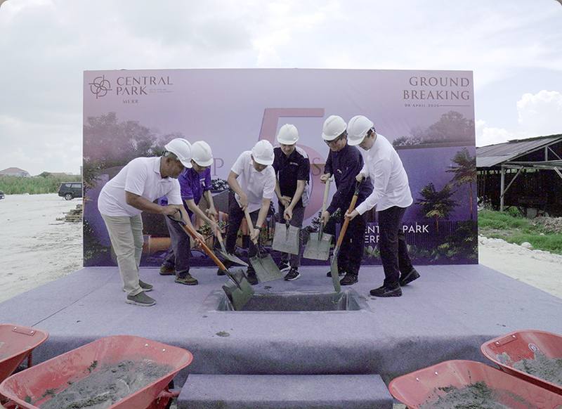 Acara groundbreaking Central Park MERR Phase 5